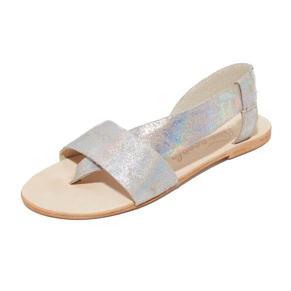 Free People Under Wraps Sandal in Iridescent